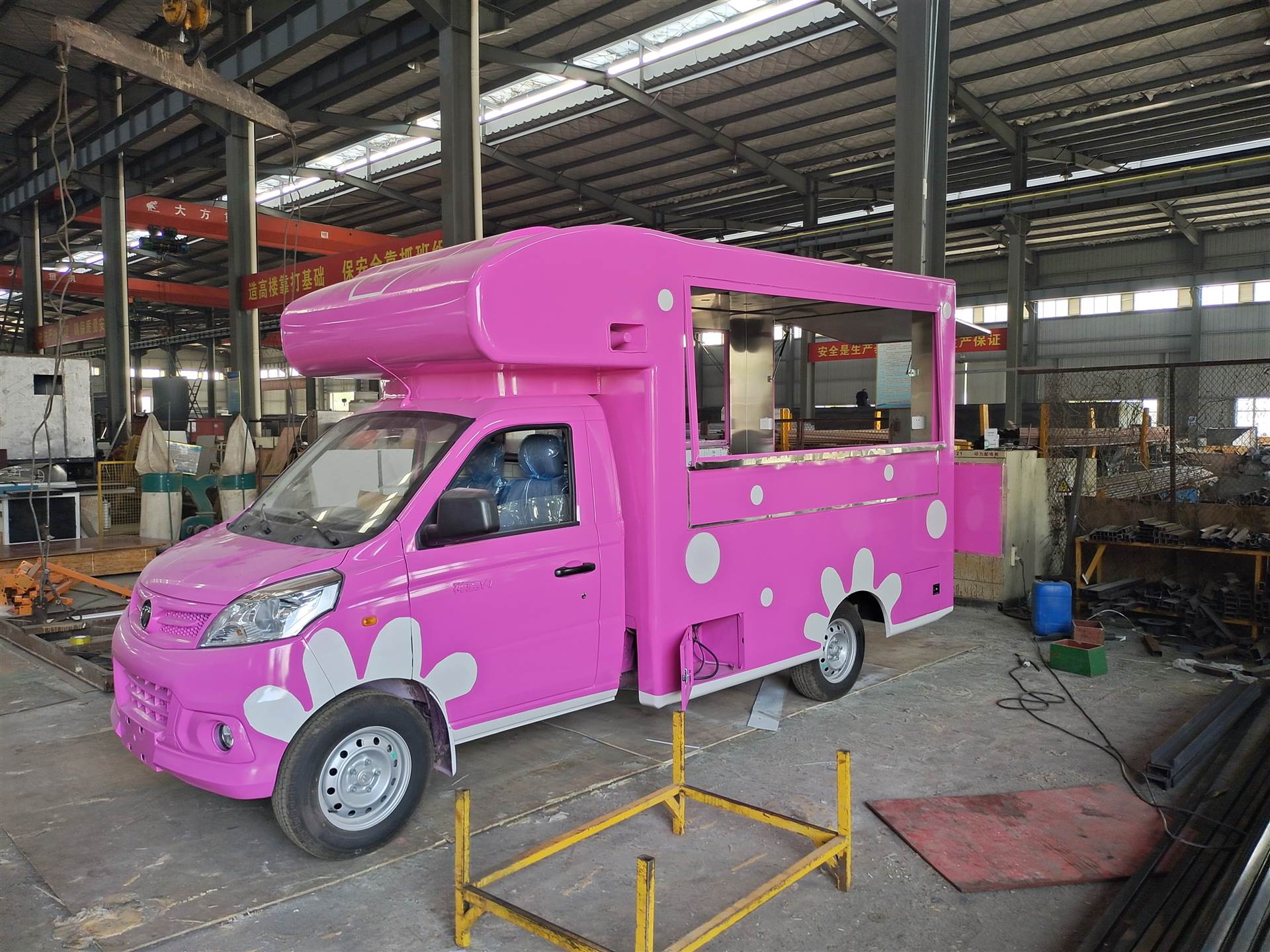 福田3至6米货厢蓝牌流动售货车 流动售卖车价格