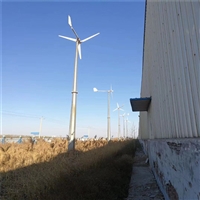 牧区安装5000w风力发电机 风光互补工程使用