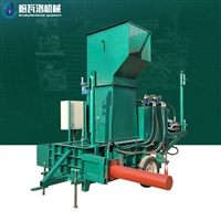 内蒙饲草打包机批发 牵引式液压打包机采购 哈瓦洛机械