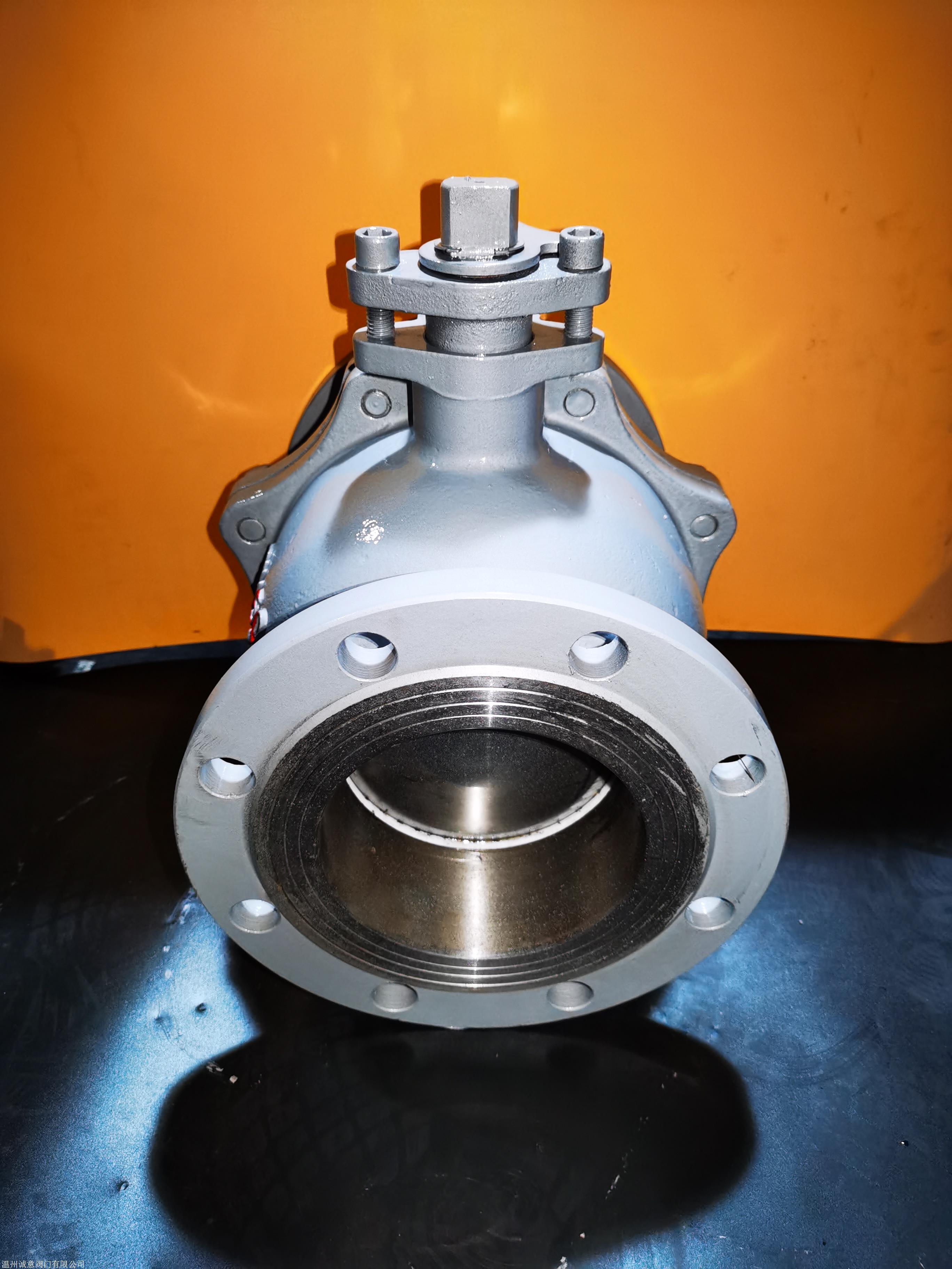 铸钢不锈钢软密封法兰球阀q41-f硬密封