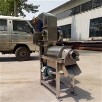 刺梨榨汁机厂家 大型生姜大蒜榨汁机 商用蔬菜螺旋脱汁机 