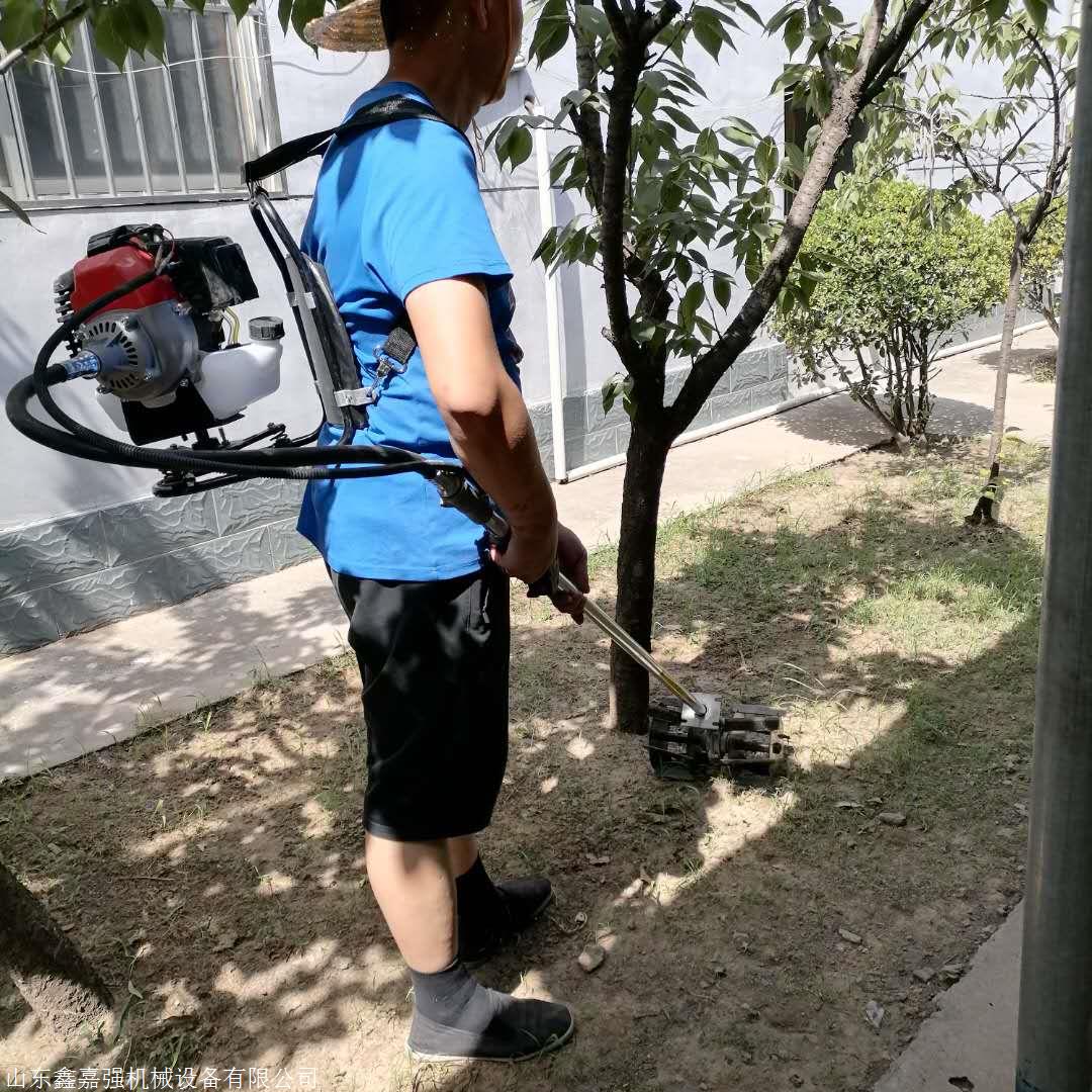  鑫嘉强直销果园 背负式割草机 公园小区物业除草机视频