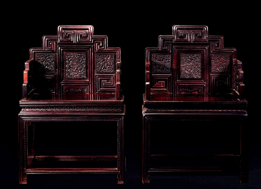 清紫檀太师椅快速销售价格好