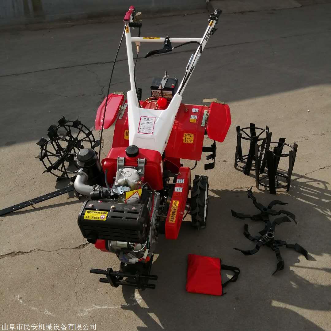 汽油微耕机 多功能四驱开沟起垄机