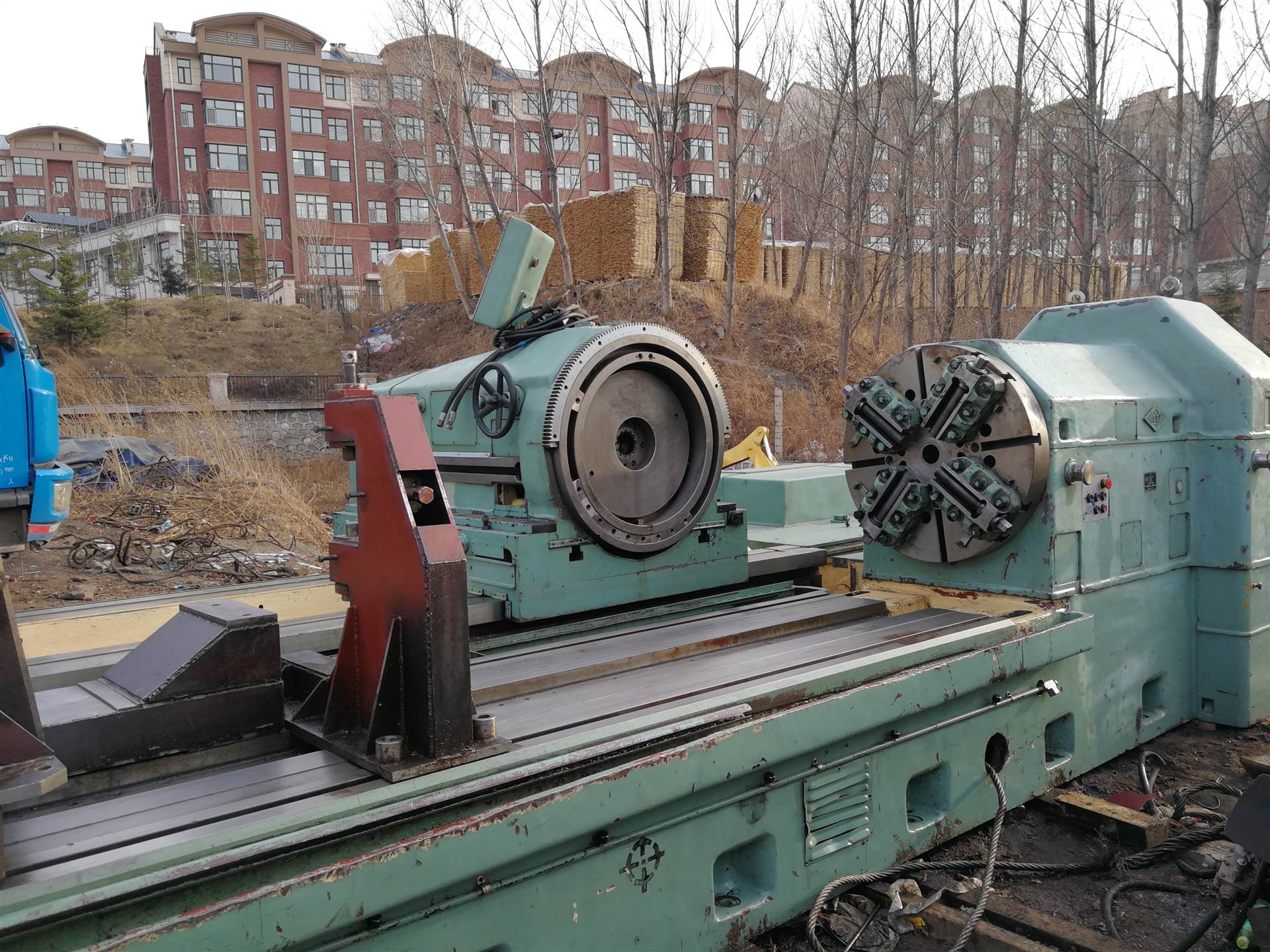 二手卧式滚齿机5b373 俄罗斯3tc产