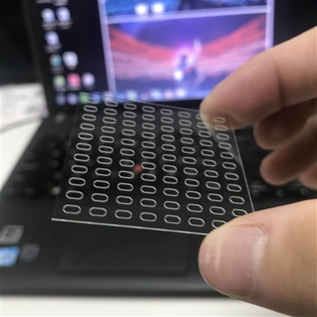 健鸿电子玻璃精密激光切割 玻璃激光切割 不裂边无划伤