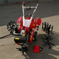 小型汽油微耕机 四驱开沟旋耕起垄机 柴油微耕机