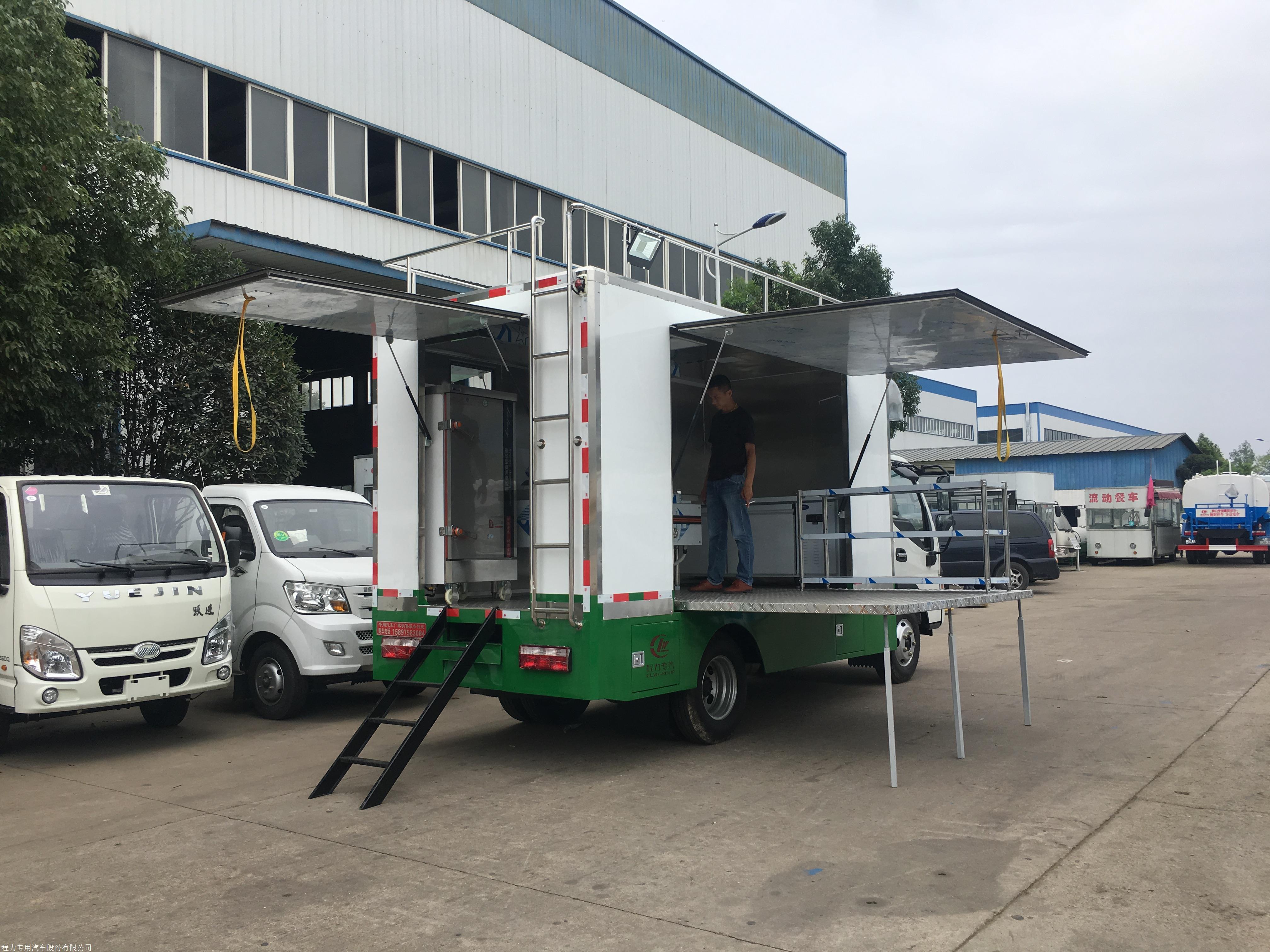 湖北大型酒店宴席餐車質量又保證移動商品售賣車