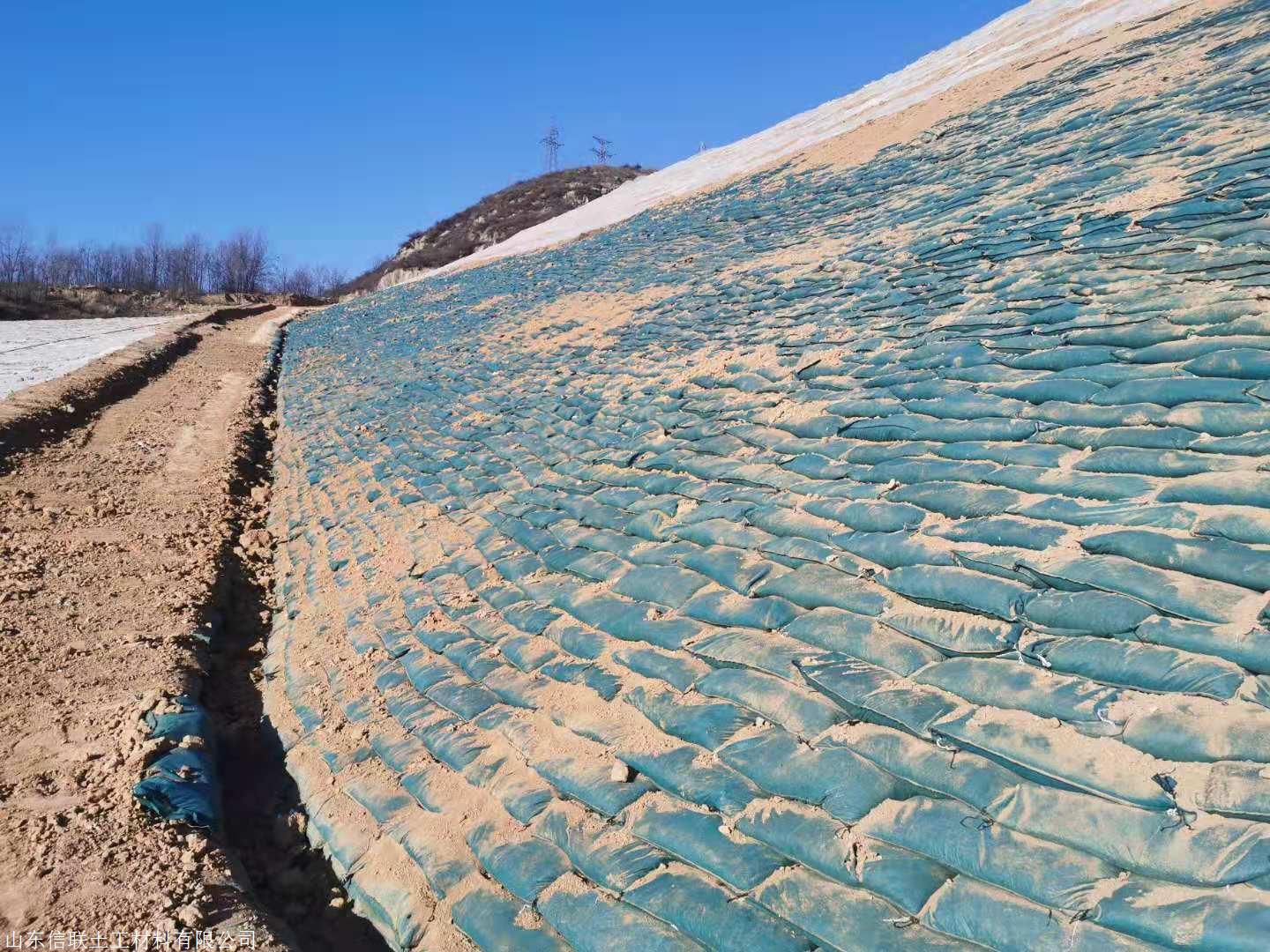 厂家直售土工袋带草籽生态袋矿山复绿带缝口机可定制