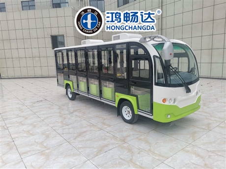 全封闭电动观光车本地现货