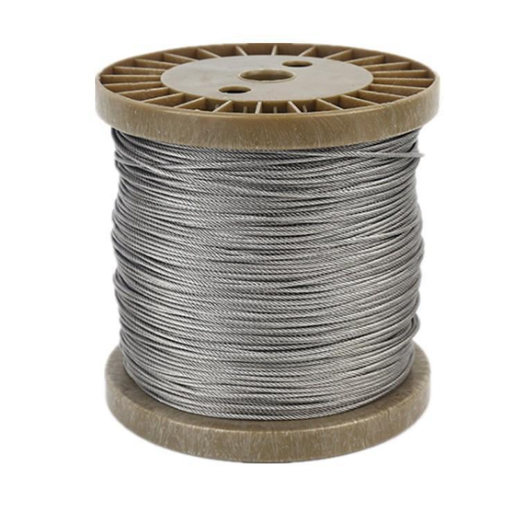 百香果钢丝绳光面钢丝绳不锈钢丝绳价格合理