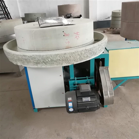 供应电动香油石磨机 电动商用豆浆石磨机