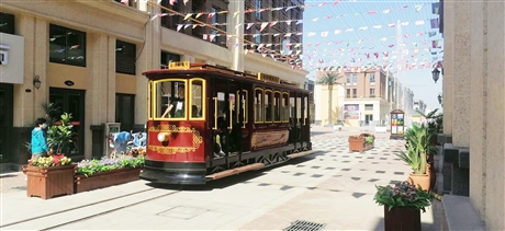 有轨小火车 有轨电车 博瑞特小火车