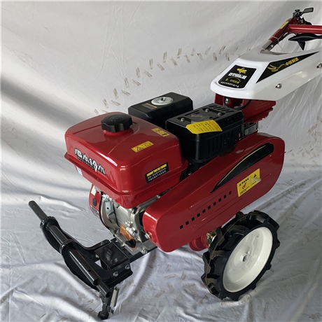 实心轮柴油173松土微耕机园林大功率两驱汽油微耕机