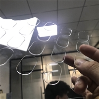 深圳蚀刻摄像头玻璃工艺 玻璃蚀刻片 健鸿电子