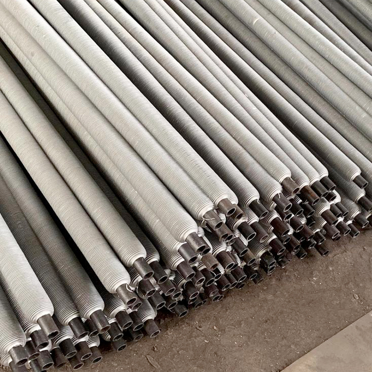 轧制铝翅片管 挤压式钢铝翅片管生产流程