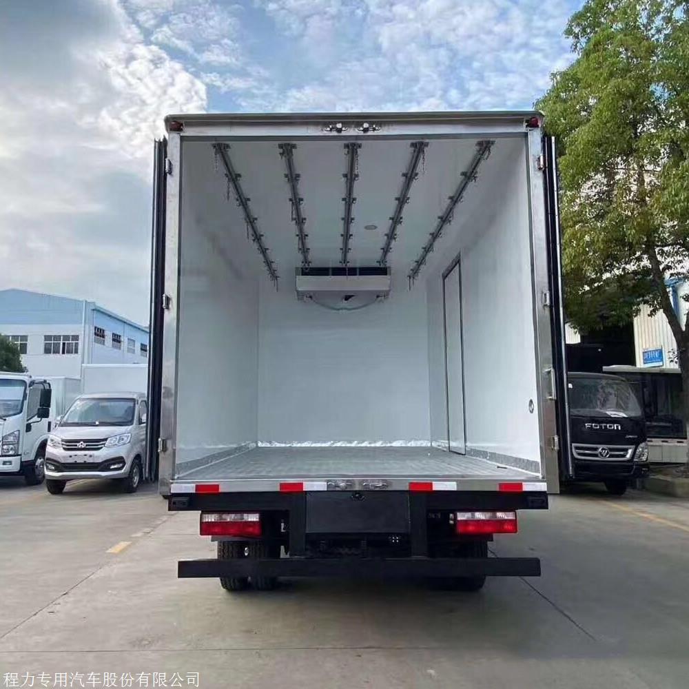 国六肉钩冷藏车 冷链运输车厂家 冷藏车厂家直销价格