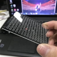 黑龙江加工定制切割玻璃 玻璃激光切割 健鸿长期供应玻璃片