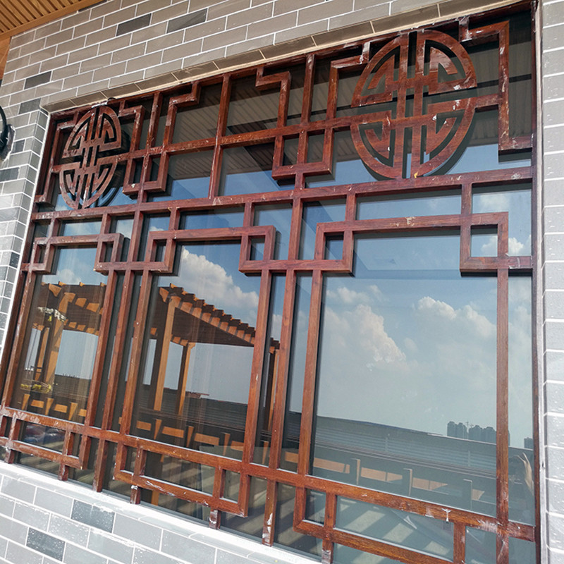 火锅店改造防盗铝挂落