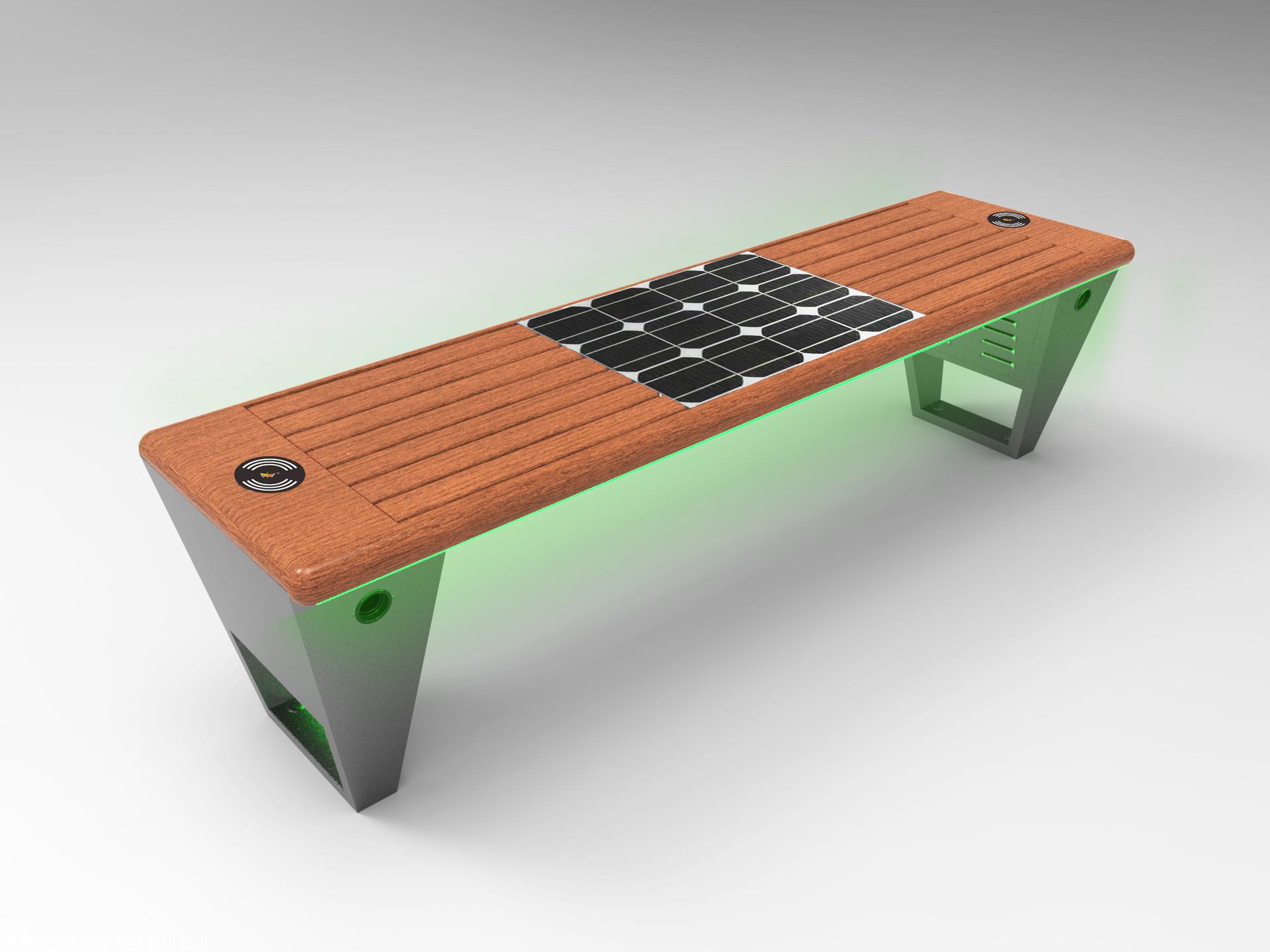 珠海户外公园智慧座椅,太阳能智能椅,太阳能椅厂家直销