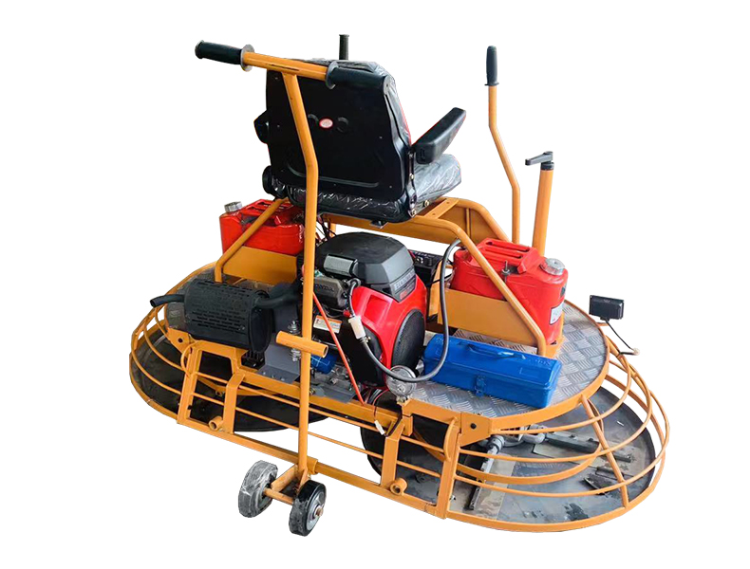 混凝土路面磨光机 座驾双盘汽油抹光机 车间收光机