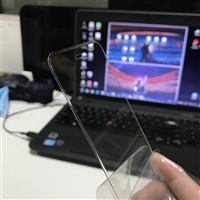 湖南玻璃手机前盖减薄工艺 玻璃减薄 0.1mm厚度玻璃片批发