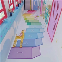 幼儿园地板价格 卡通幼儿园地板
