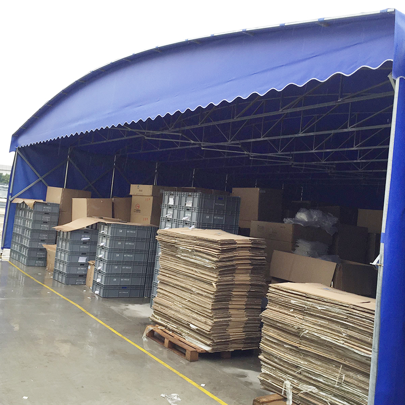 湛江户外移动推拉蓬 物流仓储电动蓬