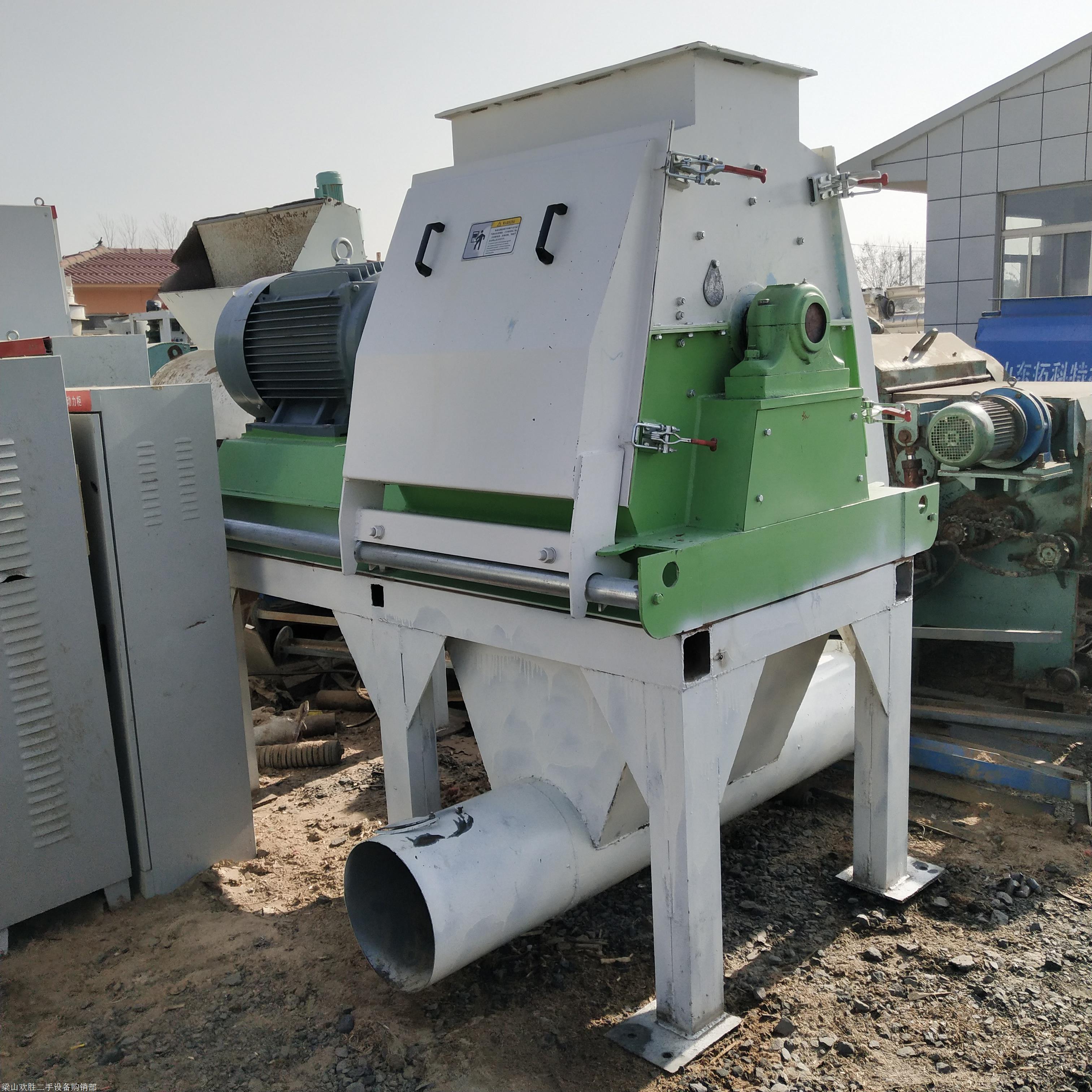 厂家销售二手木材板皮粉碎机二手锯末边角料粉碎机型号齐全