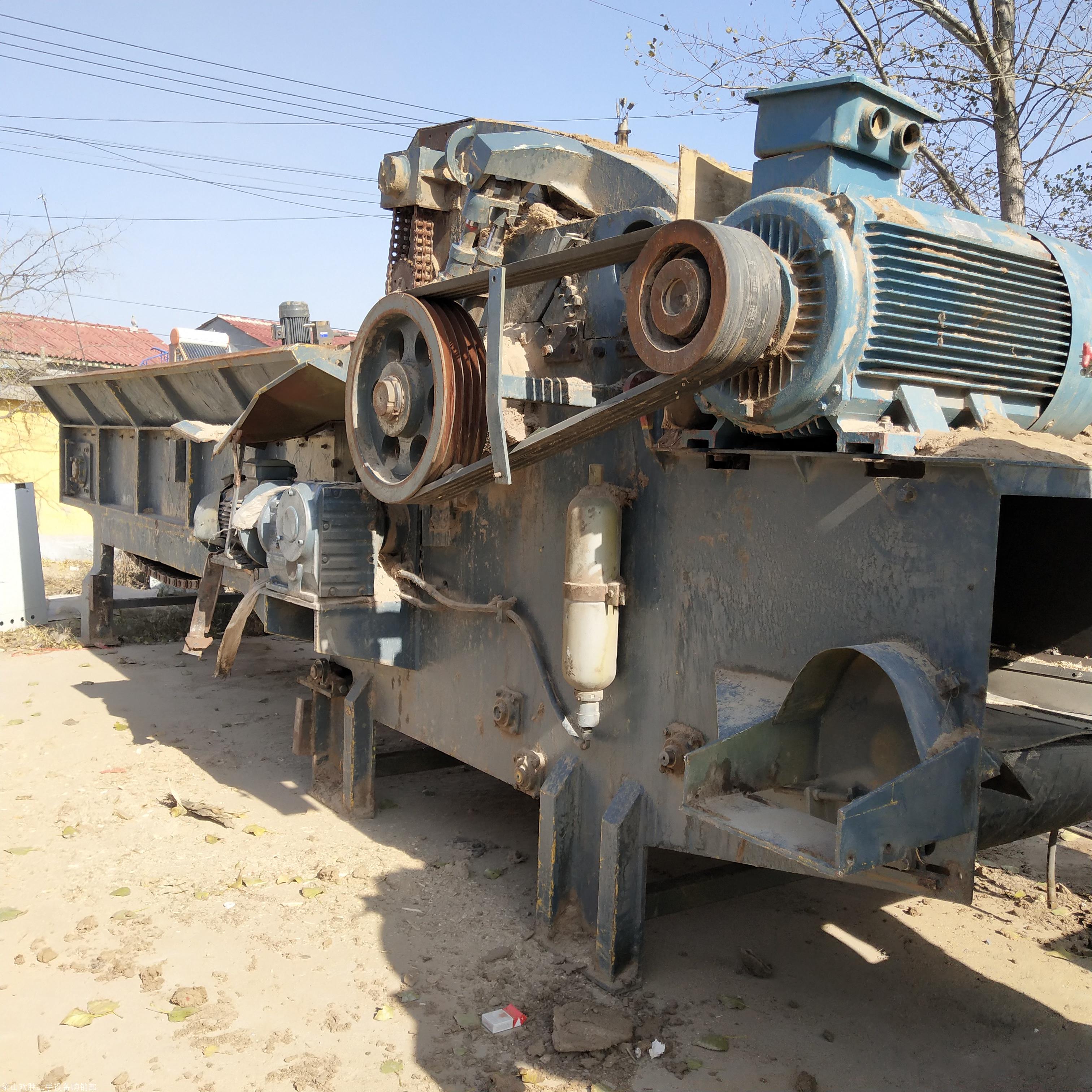 现货出售二手树根树墩破碎机二手圆木破碎机欢迎来电咨询