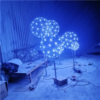 不锈钢蒲公英雕塑 带灯光的蒲公英雕塑制作厂家