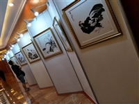 八棱柱展板，广告展板，书画展板