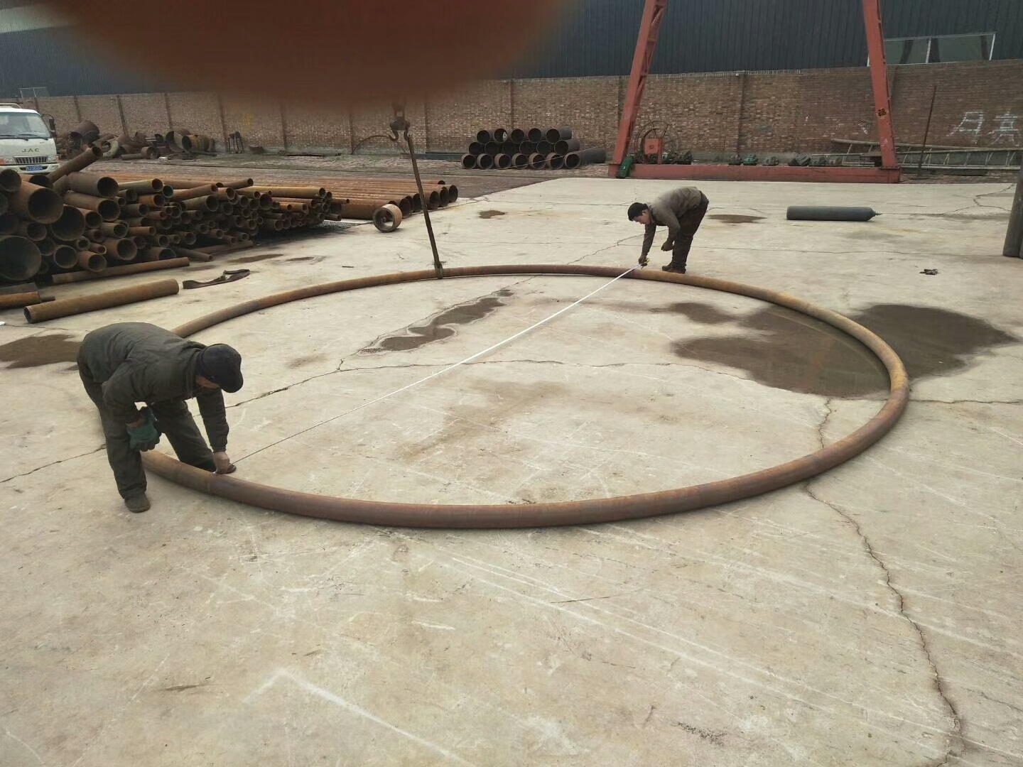 环形护栏弯管加工