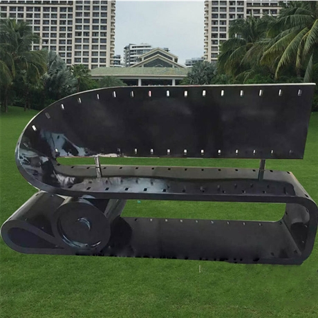 铁艺胶卷座椅雕塑 商业街切面人物雕塑