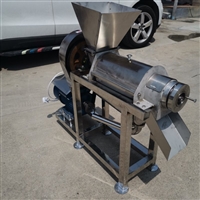 商用大型破碎黄桃大型榨汁机 民安樱桃压榨机 橙子压汁机