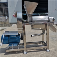 苹果梨子破碎机 大产量多功能 全自动螺旋榨汁压榨机