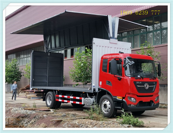 东风天锦6米8国六飞翼车