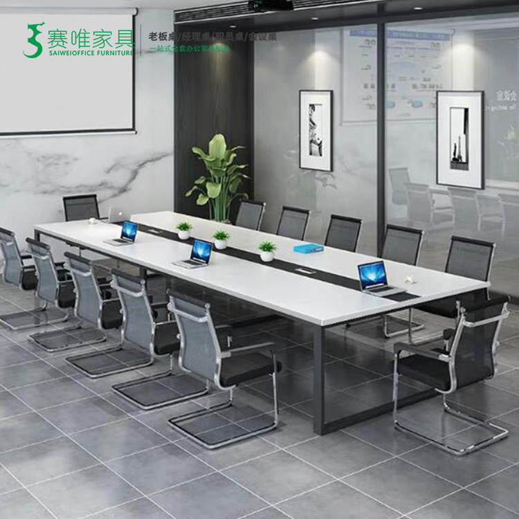 长条会议桌定做 会议室会议桌 会议办公桌生产厂家缩略图