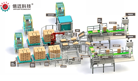 保山机器抓手码垛生产设备