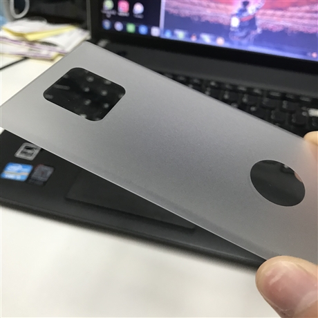 健鸿厂家长期供应ag磨砂原材料 AG玻璃厂家 白片玻璃后盖加工