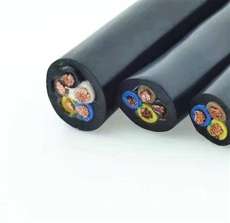 護(hù)套軟電纜RVV3*6+2*4mm2