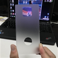 健鸿供应ag磨砂原材料白片 AG玻璃厂家 磨砂加工ag玻璃