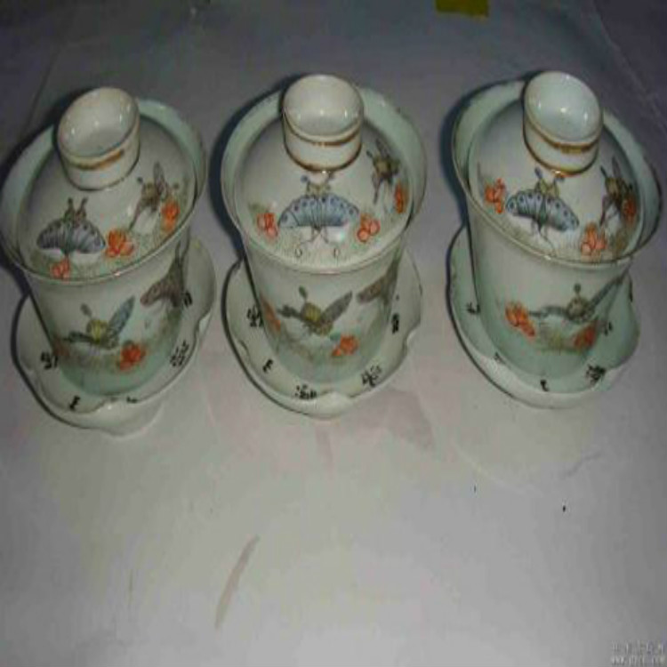 南京高价回收瓷器三件套 粉彩花瓶 现场交易
