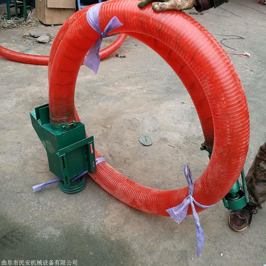 软管式吸粮机 牛筋管软管粮食车载吸粮机 有机肥输送机