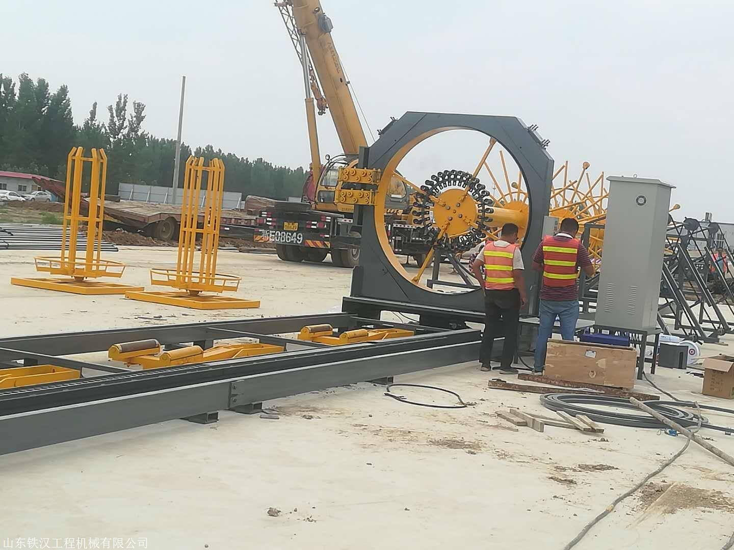 数控滚焊机 半自动钢筋笼滚焊机 钢筋笼成型机 多少钱