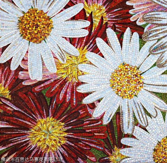 玻璃马赛克剪画