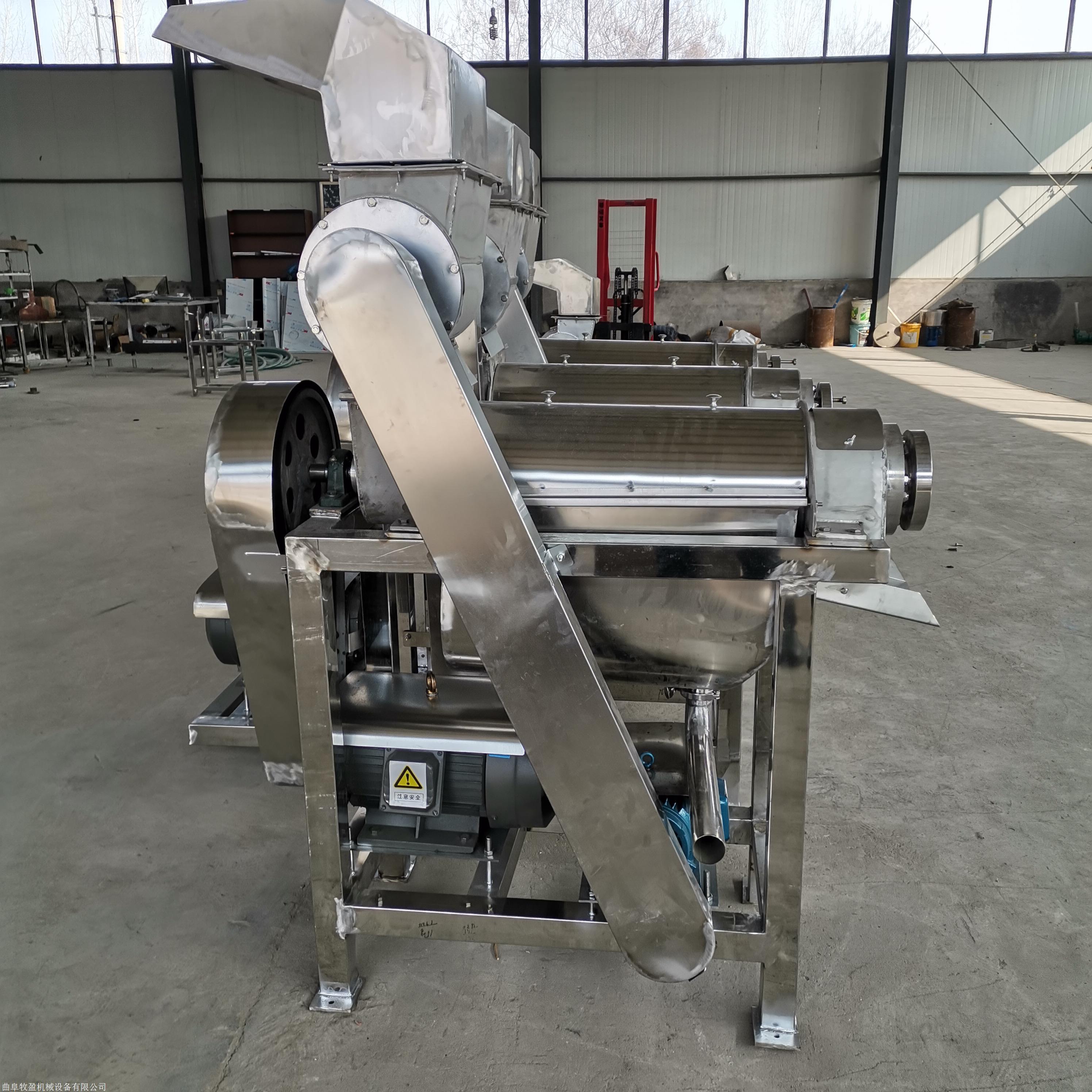 今日推荐 深圳商用工业榨汁机 沙棘果刺梨榨汁机定制生产商