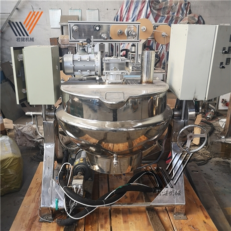 电加热中药熬制设备100l黑膏药滋收汁锅自动煮膏药机器