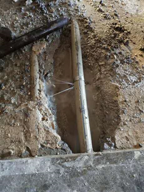 从化住宅水管暗漏检测维修 厨房地埋水管渗漏水定位