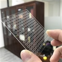 白片玻璃激光切割加工生产 玻璃激光切割 健鸿电子